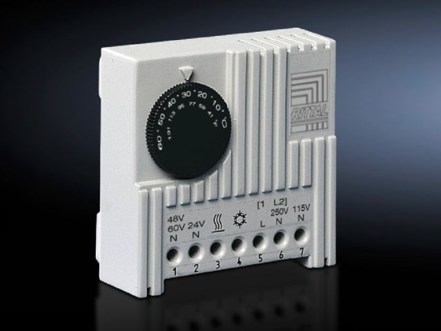 SK3110000 Rittal air conditioning Thermostat Enclosure internal thermostat - Rittal enclosures Rittal electric cabinet Rittal busbar Rittal fan Rittal PDU SK3110.000